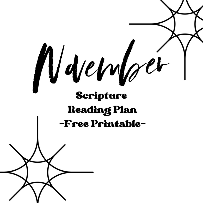 November Reading Plan