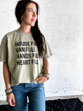 Load image into Gallery viewer, Hands and Heart Full-Chalky Green