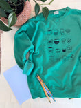 Load image into Gallery viewer, Teacher Fuel Sweatshirt-Green Tee