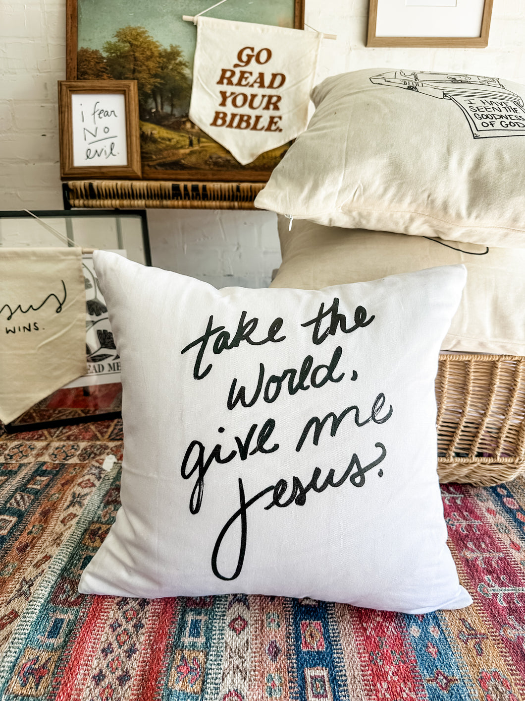 Give Me Jesus - Throw Pillow