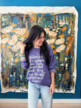 Load image into Gallery viewer, Most Important Work Sweatshirt-Plum