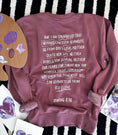 Load image into Gallery viewer, Loved Sweatshirt- Thistle (Pre-order)