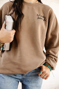 Load image into Gallery viewer, God Really Likes You Sweatshirt-Mocha