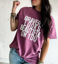 Load image into Gallery viewer, Bravery Looks Beautiful On You - Violet