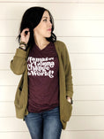 Load image into Gallery viewer, Mamas Gonna Change the World - Maroon