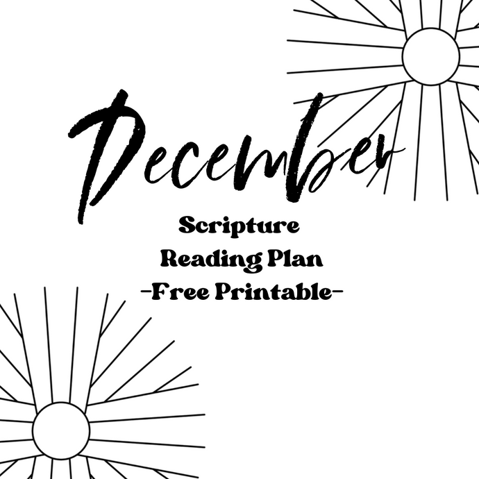 December Reading Plan