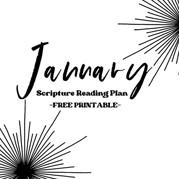 January 2021 Scripture Reading Plan