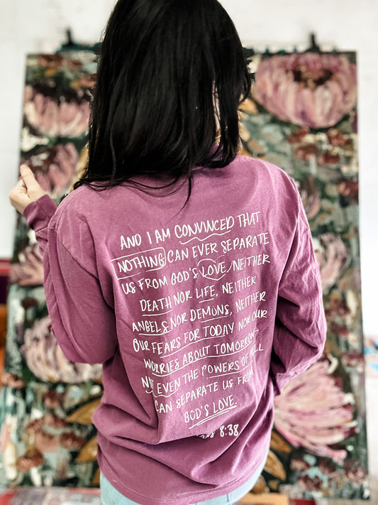 Loved Long Sleeve-Berry