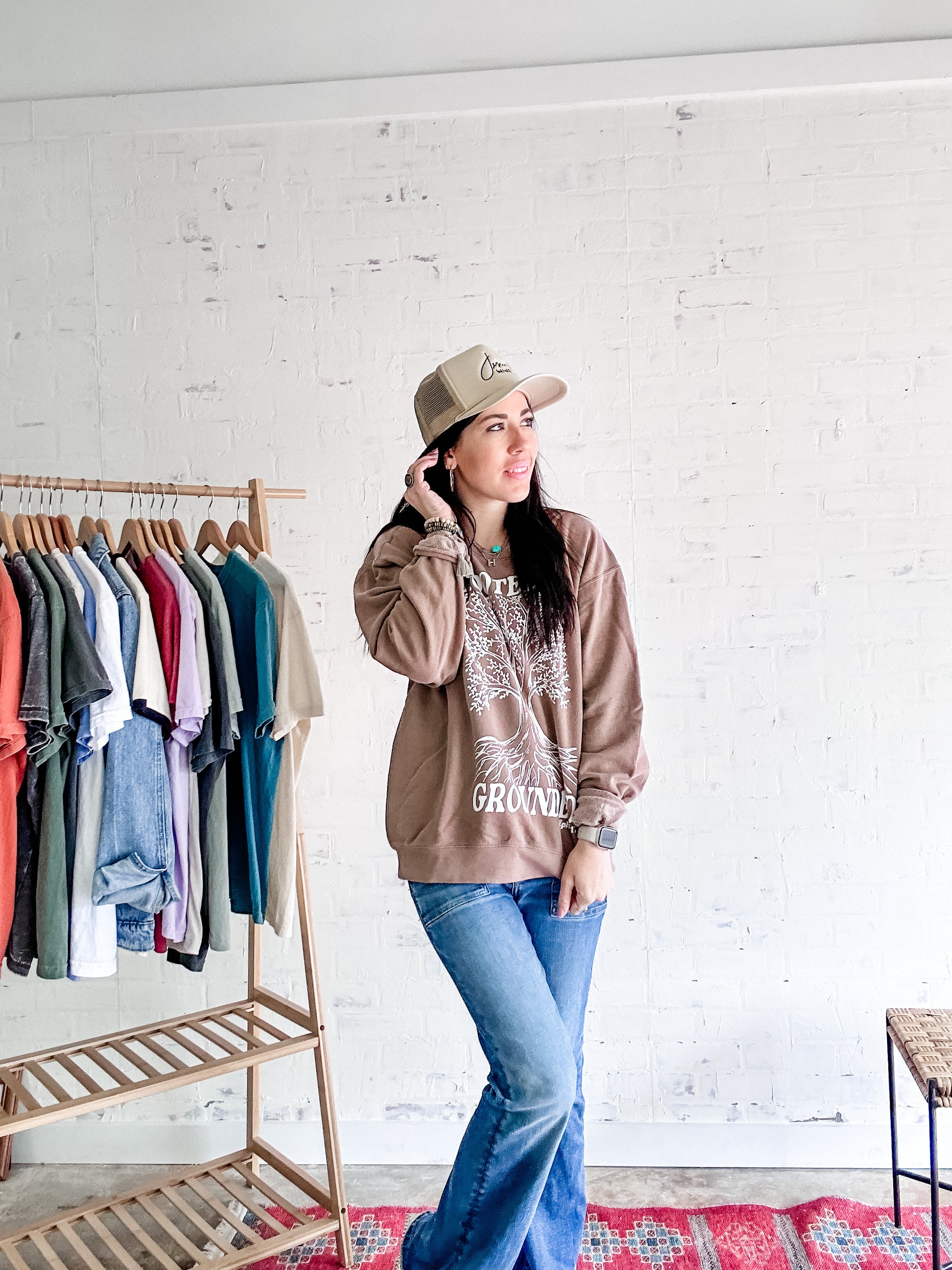 Rooted and Grounded Sweatshirt - Mocha