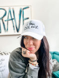 Load image into Gallery viewer, I Fear No Evil Trucker Hat - White
