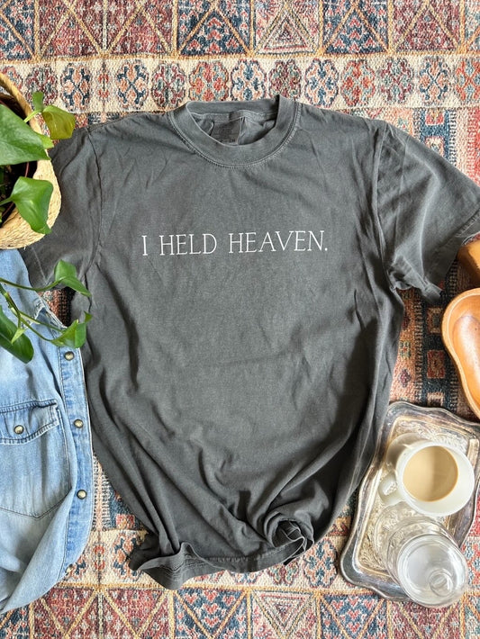 I Held Heaven Short Sleeve-Pepper