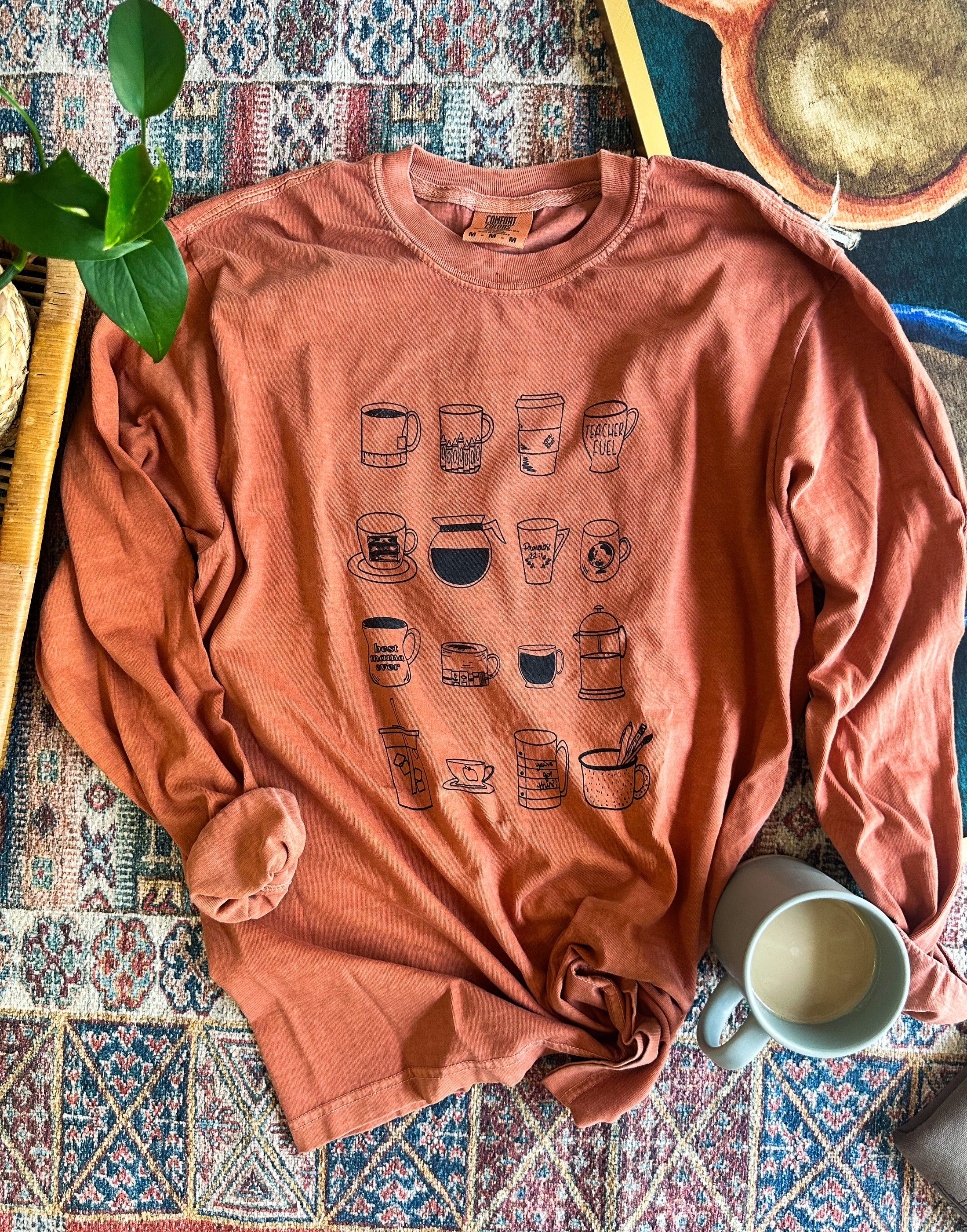 Teacher Fuel Long Sleeve -Spice