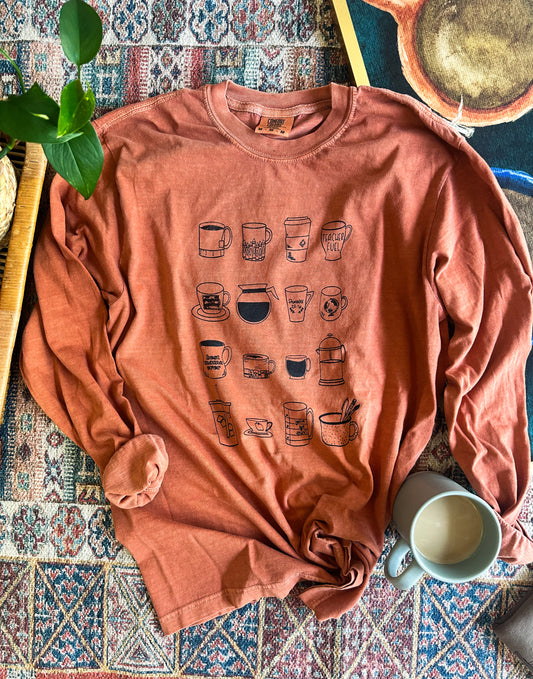 Teacher Fuel Long Sleeve -Spice