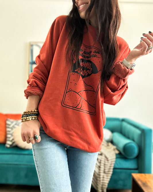 Go Have An Adventure Homeschool Sweatshirt-Autumn