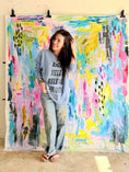 Load image into Gallery viewer, Raid Hell, Release Heaven Sweatshirt- Bluebonnet

