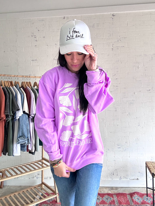 Spirit Lead Me Sweatshirt - Orchid