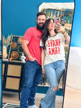 Load image into Gallery viewer, American Brave Mama-Blue Ringer Tee
