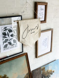 Load image into Gallery viewer, Jesus Wins - Canvas Pendant

