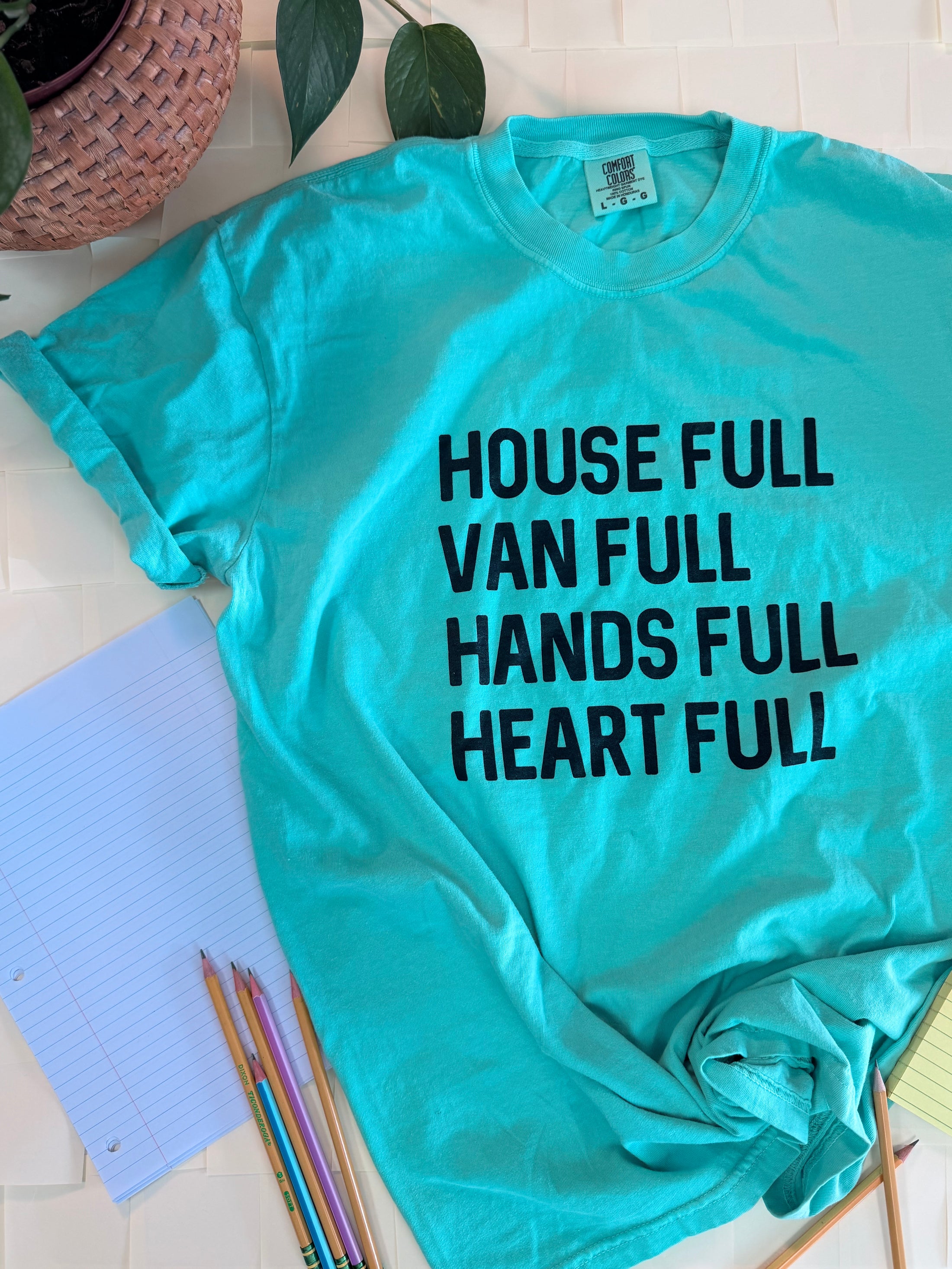 Hands Full, Heart Full- Mint