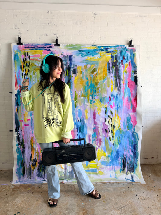 In Every Season Sweatshirt- Citrus