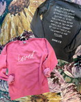 Load image into Gallery viewer, Loved Sweatshirt-Strawberry
