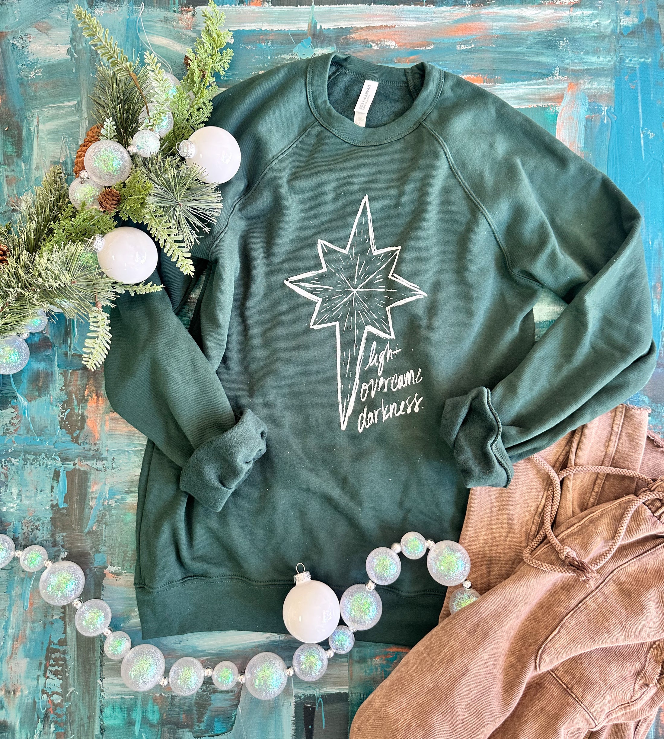 Light Overcame Darkness Sweatshirt