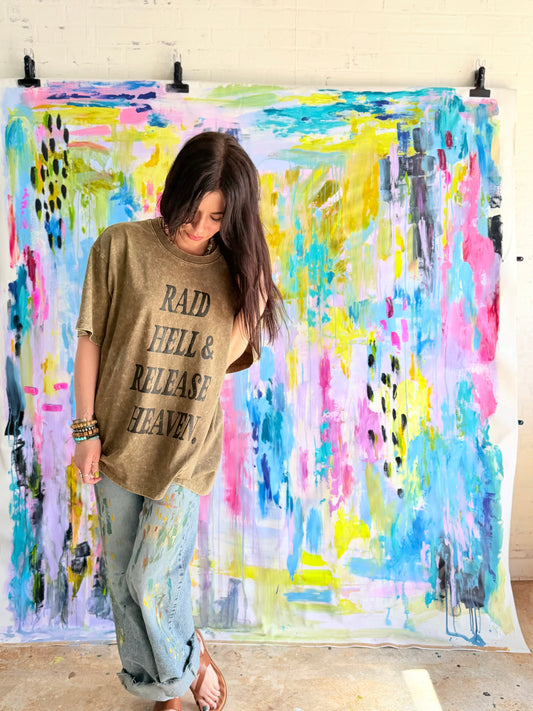 Raid Hell, Release Heaven- Olive Mineral Wash