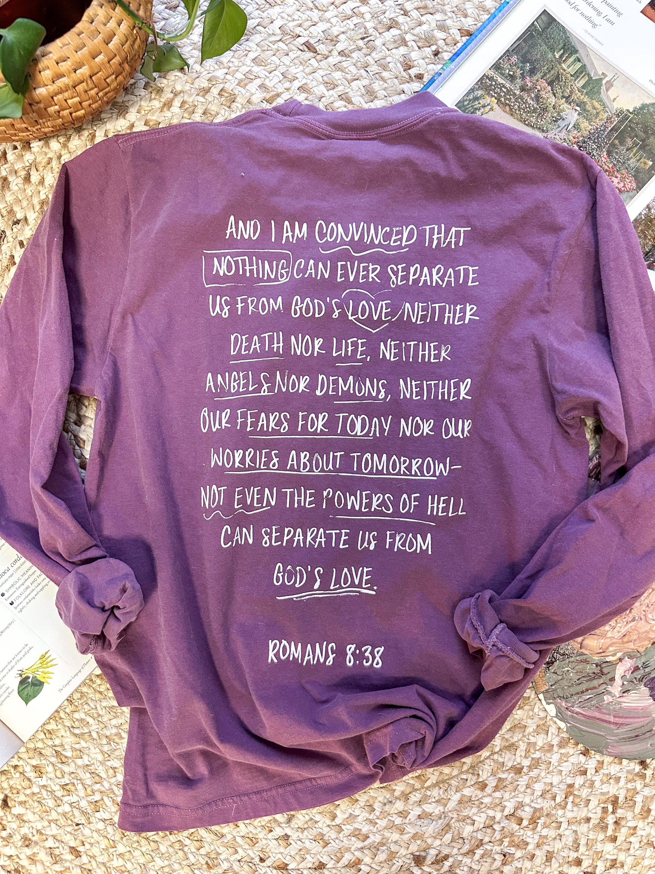 Loved Long Sleeve-Berry