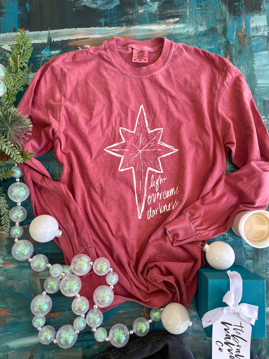 Light Overcame Darkness Long-sleeve Tee