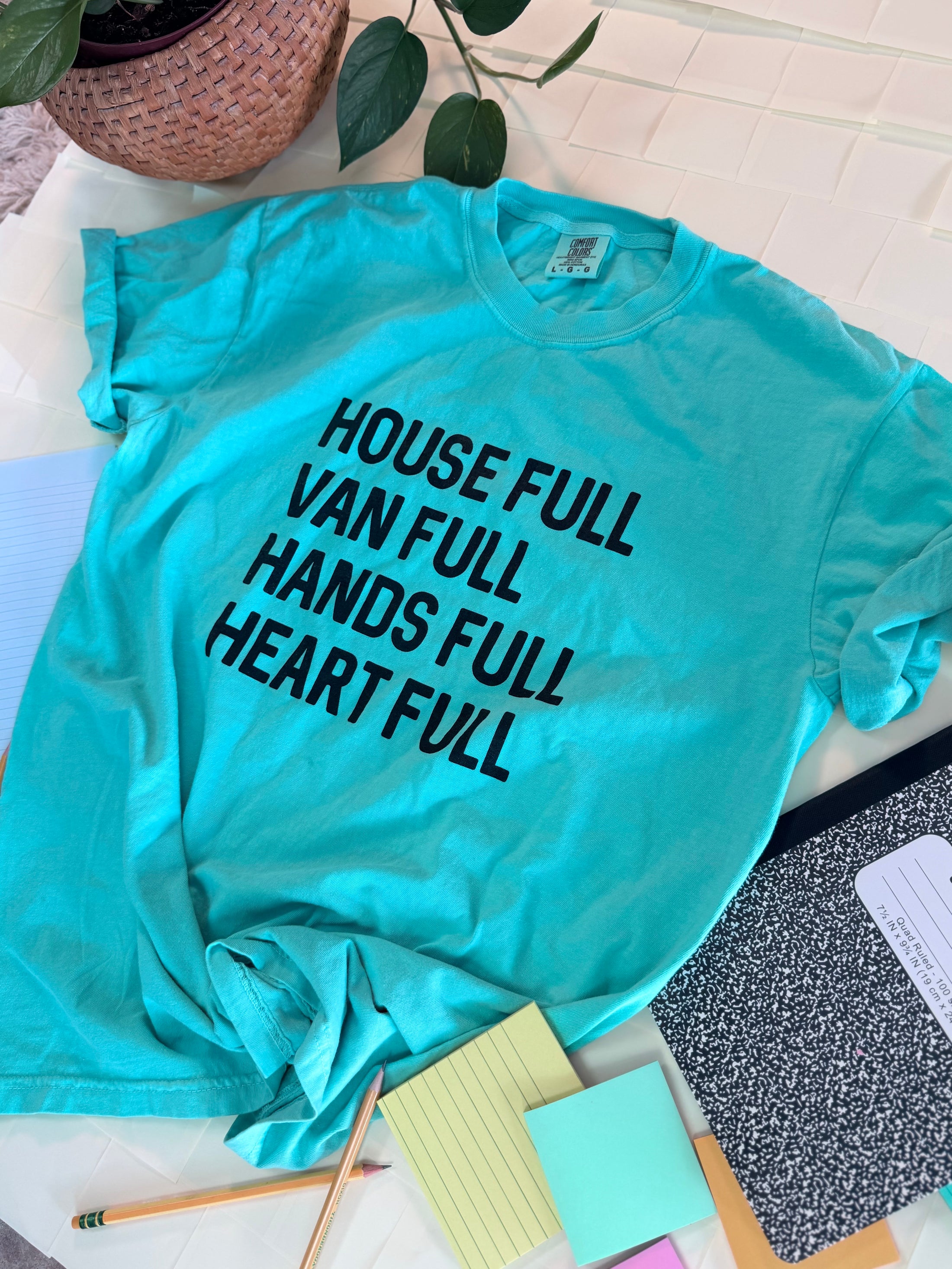 Hands Full, Heart Full- Mint