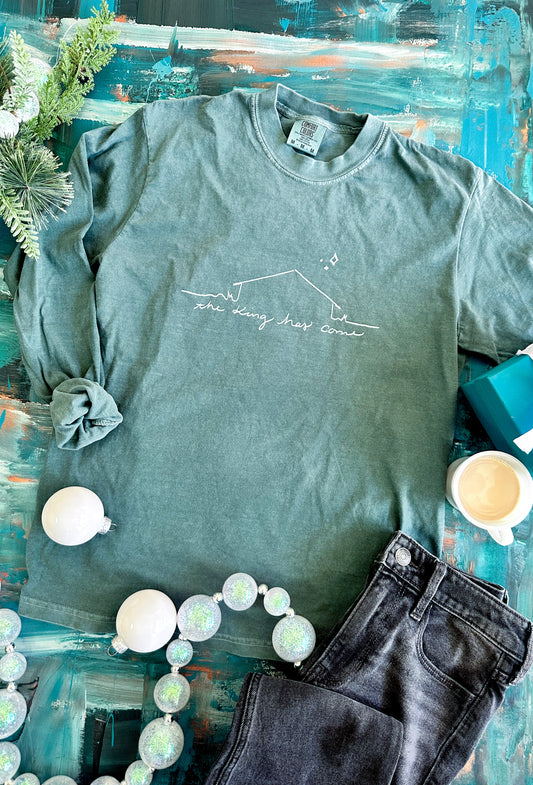 The King Has Come Long-sleeve Tee