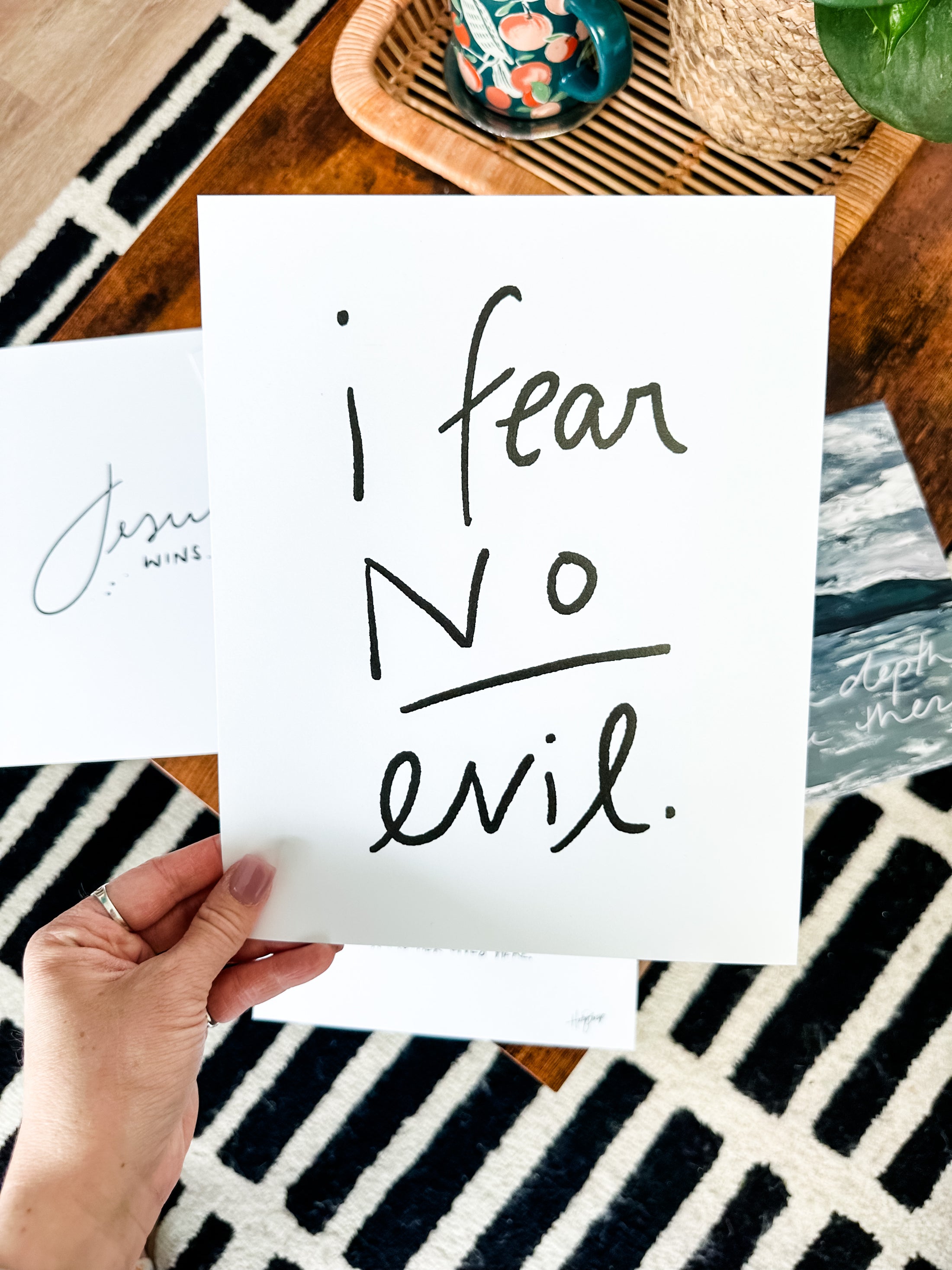 I Fear No Evil Print