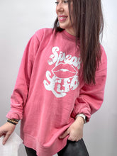 Load image into Gallery viewer, Speak Life Valentine Sweatshirt - Pretty Pink