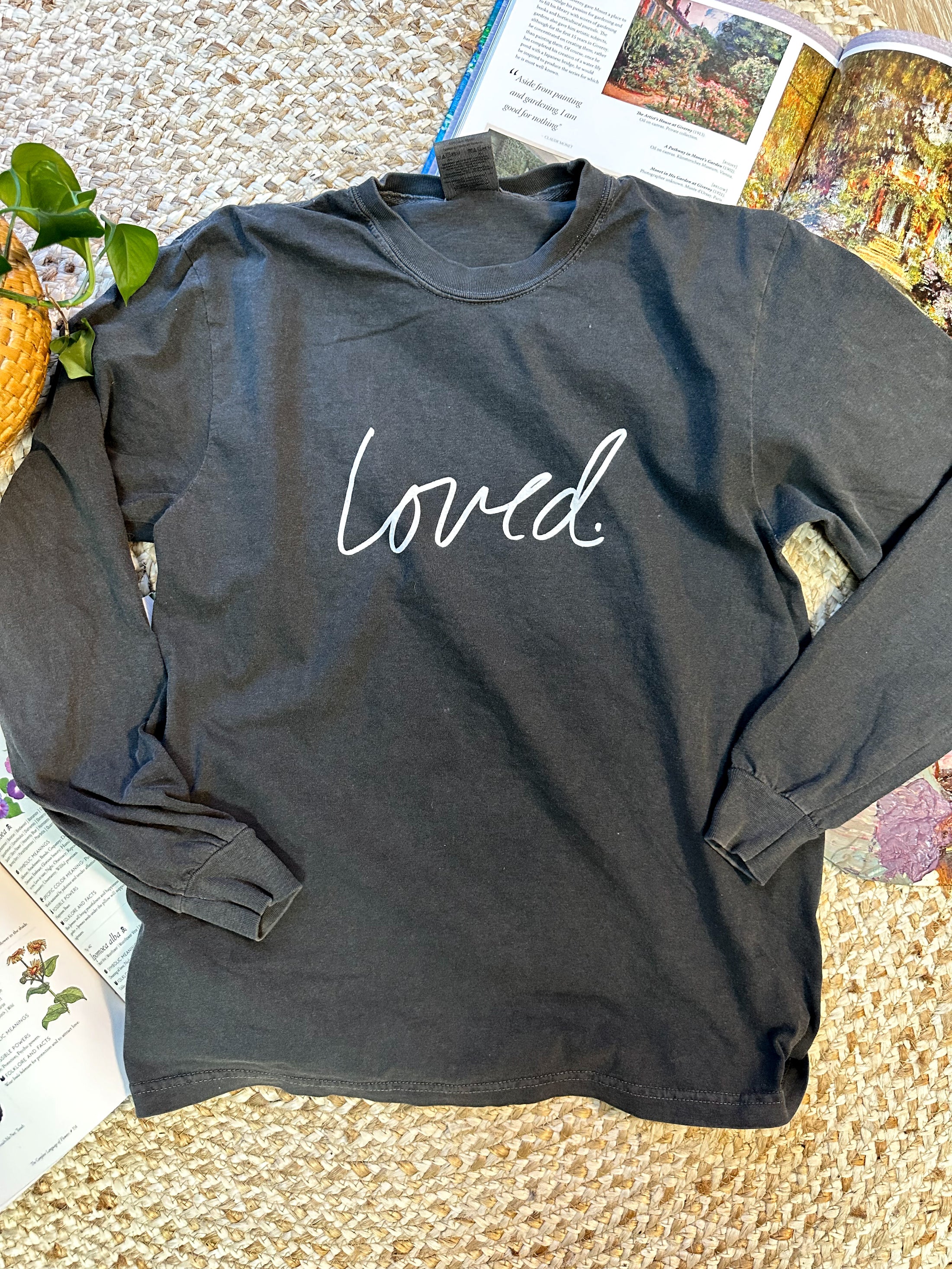 Loved Long Sleeve-Pepper