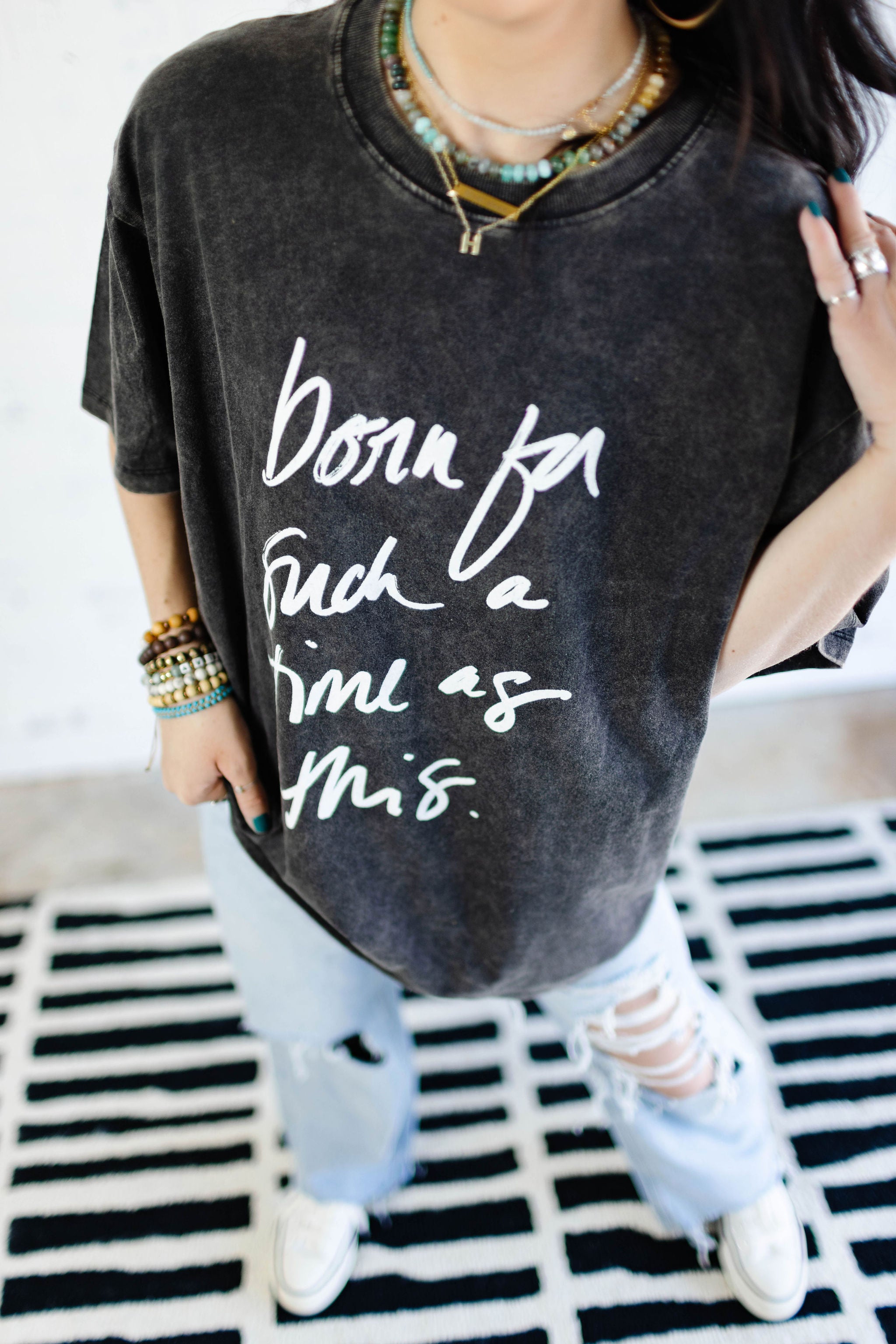 Born For Such a Time As This- Ash Black Wash (Pre-order)