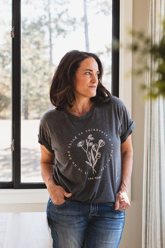 Simple Life- Rohnda's Favorite Acid Wash Grey  (Pre-order)