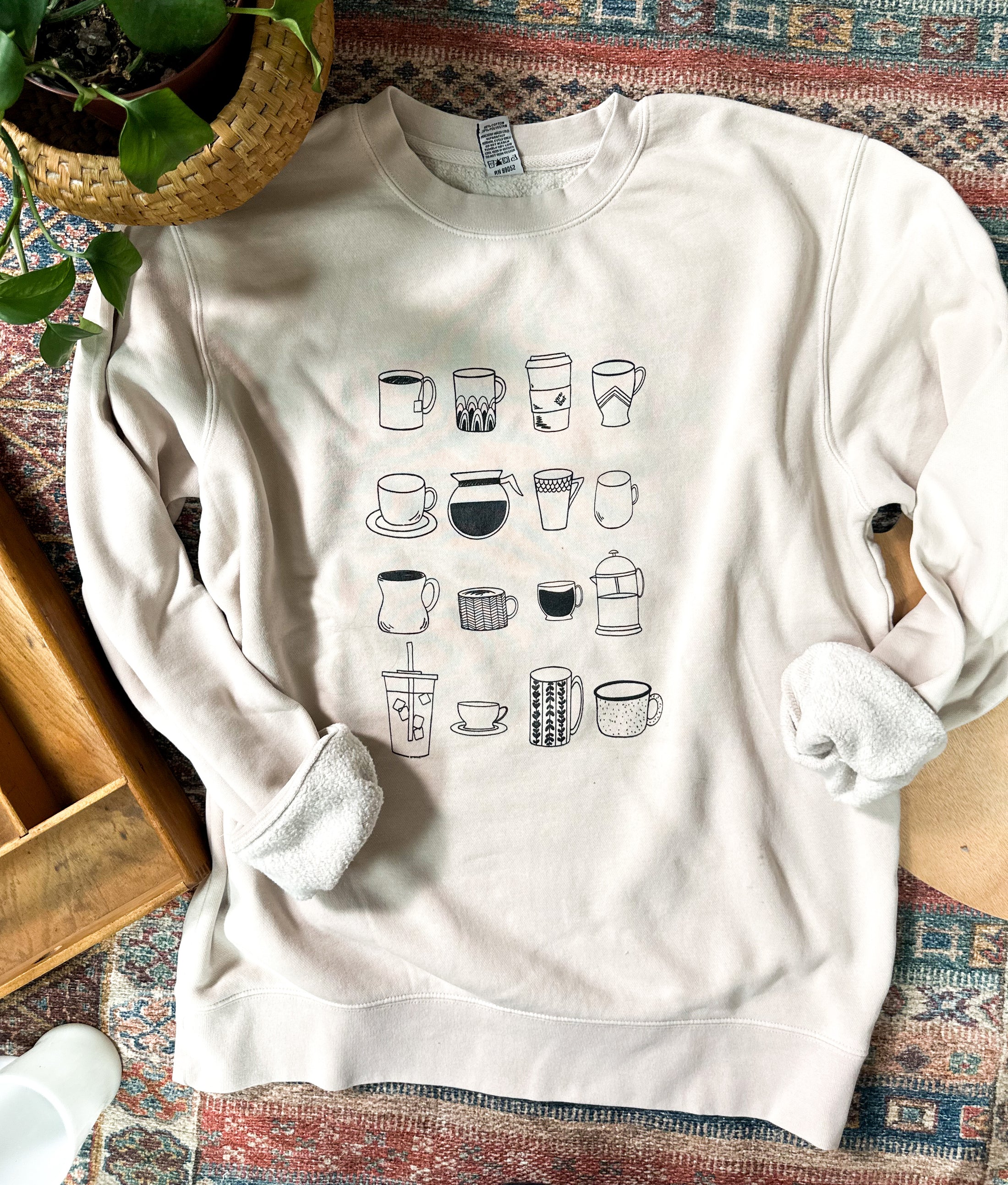 Mom Fuel Sweatshirt- Blonde Roast (Pre-order)