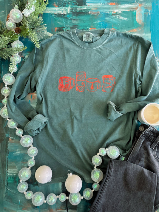 Merry Mom Fuel Long-sleeve Tee