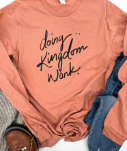 Load image into Gallery viewer, Kingdom Work Long Sleeve - Terracotta
