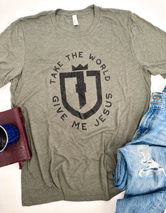 Give Me Jesus - Military Green