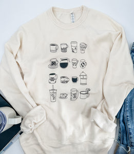Teacher Fuel Sweatshirt - Cream