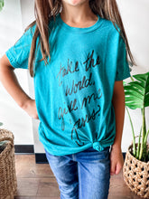 Load image into Gallery viewer, Give Me Jesus Kids Tee - Teal