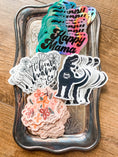 Load image into Gallery viewer, Brave Mama Transparent Sticker
