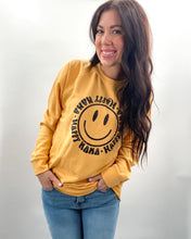 Load image into Gallery viewer, Happy Smiley Mama Sweatshirt - Sunshine