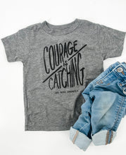Load image into Gallery viewer, Courage is Catching Kid&#39;s Tee