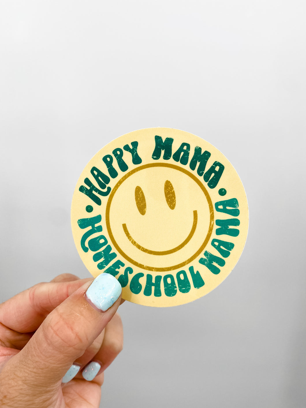 Happy Homeschool Mama Sticker