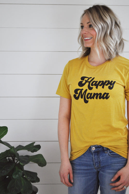 Happy Mama - Mustard
