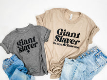 Load image into Gallery viewer, Giant Slayer Kid&#39;s Tee - Gray